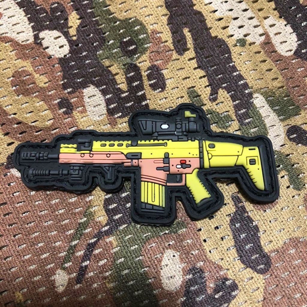 小銃 パッチ PVC ワッペン ベルクロ サバゲー ワッペン ベルクロ サバゲー 拍卖