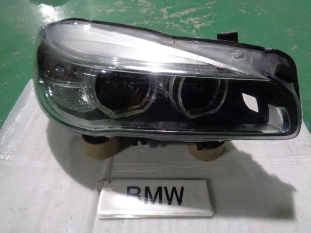 BMW 200i 2シリーズ 2D20 右ヘッドランプユニット LED 即決 5901拍卖