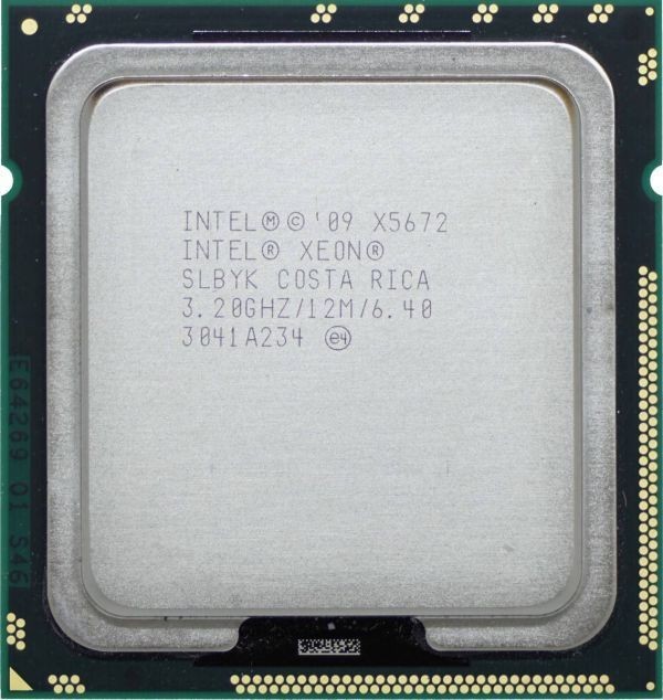 Intel Xeon X5672 SLBYK 4C 3.2GHz 12MB 95W LGA1366 DDR3-1333拍卖