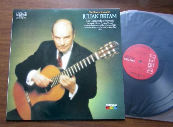 【LP】ジュリアン・ブリーム / スパニッシュ・ギター / コンポステラ組曲拍卖