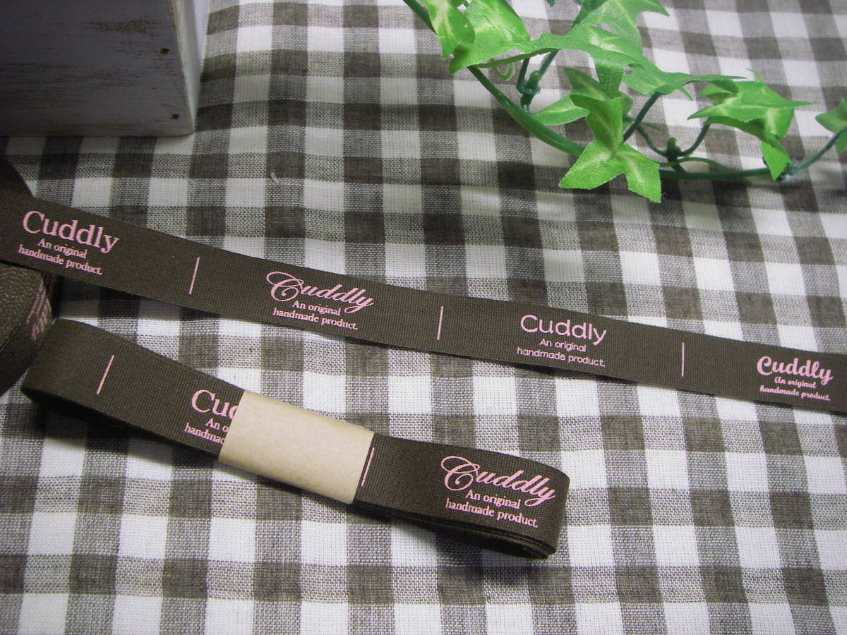 ★№056 HASHIATOYA カラータグ 茶×ピンク 15mm幅 4柄×6セット=24枚拍卖