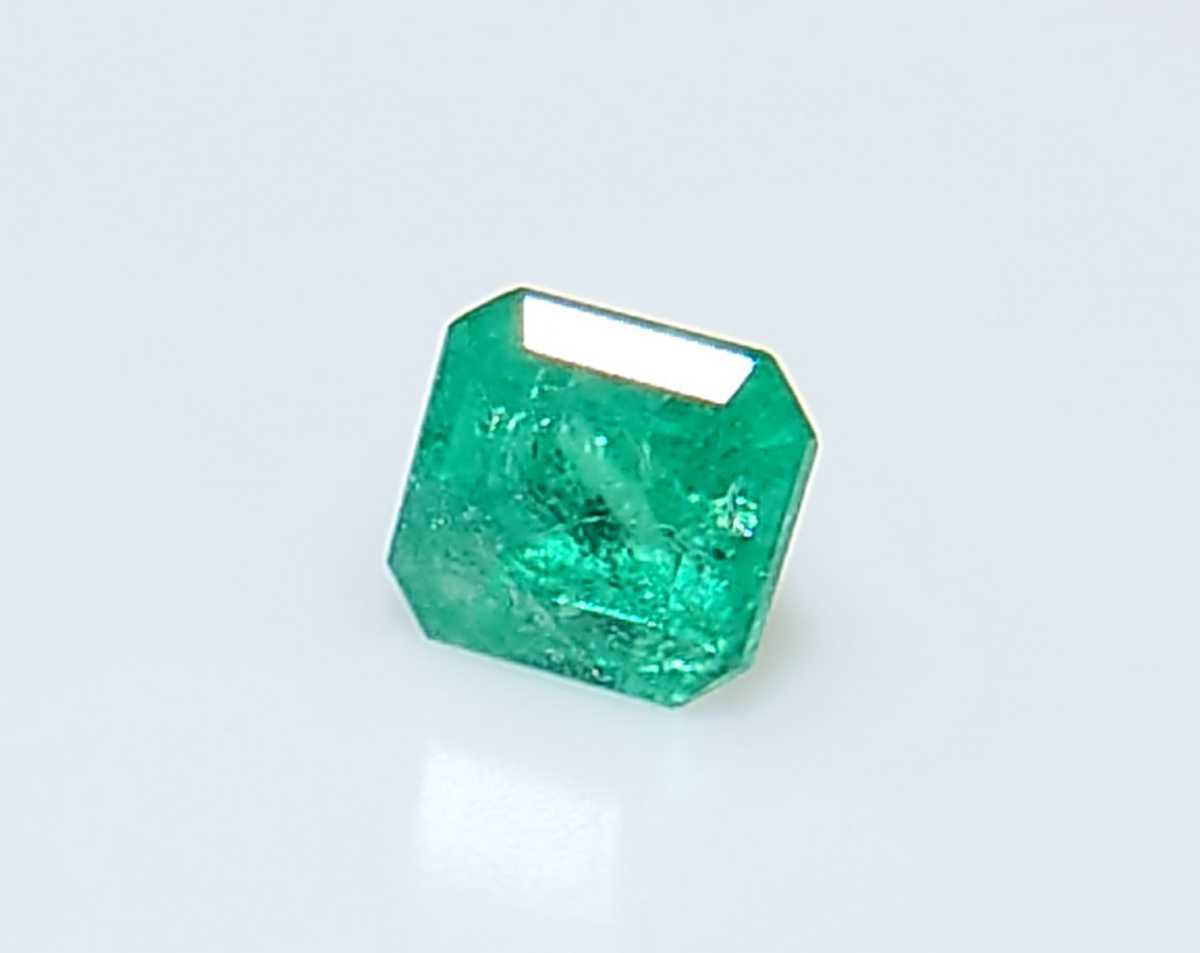 美品! エメラルド 0.18ct ステップ ルース(LA-5160)拍卖