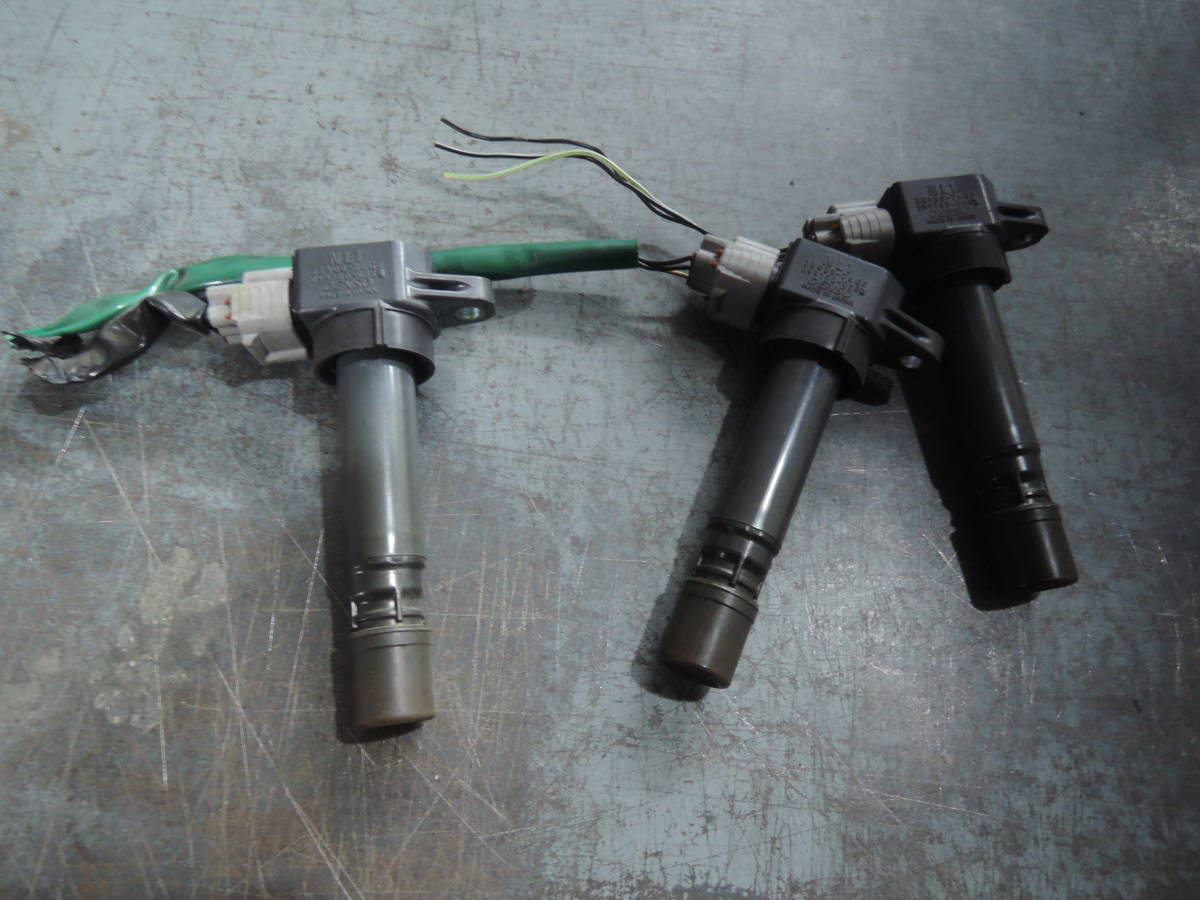 ・ MH21S ワゴンR FX-Sリミテッド 純正 ダイレクトイグニッションコイル 3本 カプラー付き 33400-76G0/099700-0581 S-5796拍卖