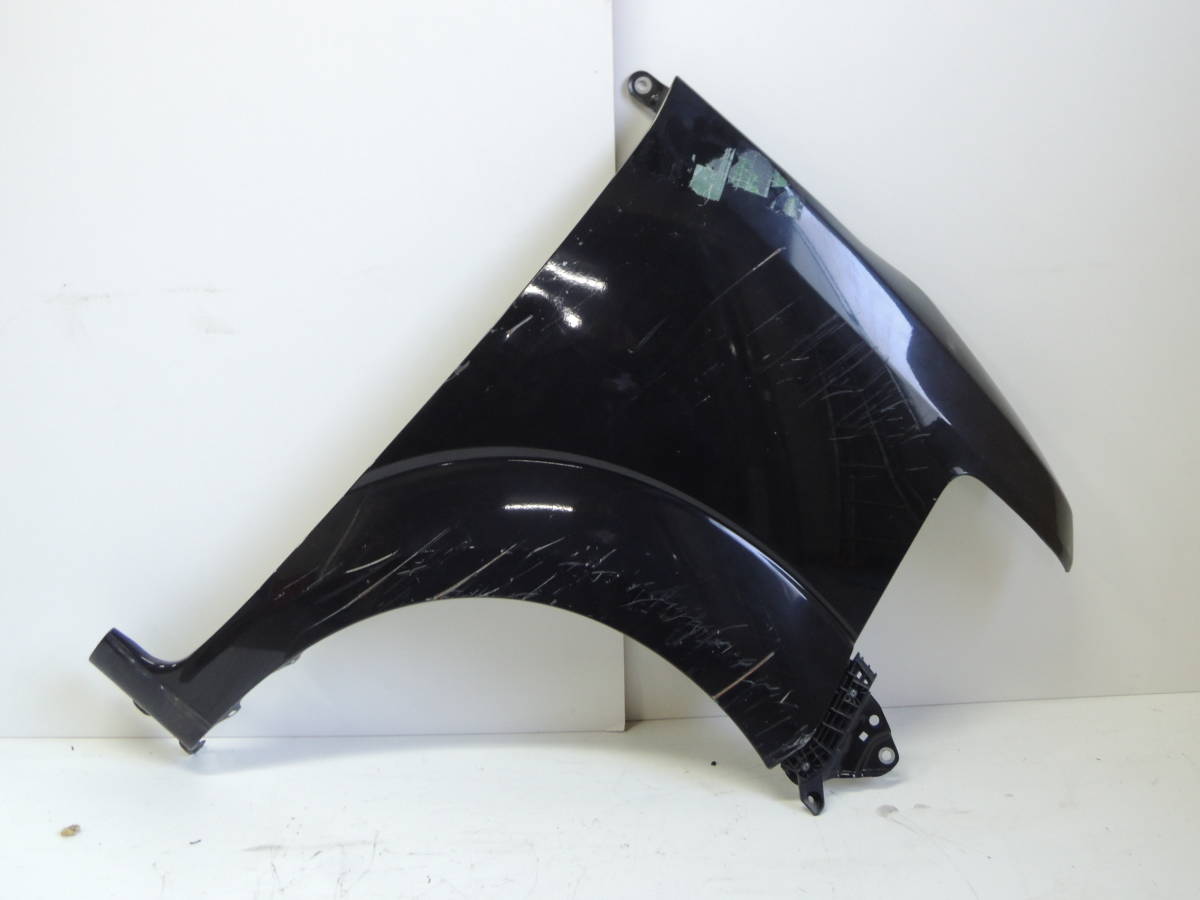 ・ DBA-JF1 N-BOX カスタム G・Lパッケージ 純正 ※ジャンク品※ 右/R フロント フェンダー NH731P/クリスタルブラックパール H-9732拍卖