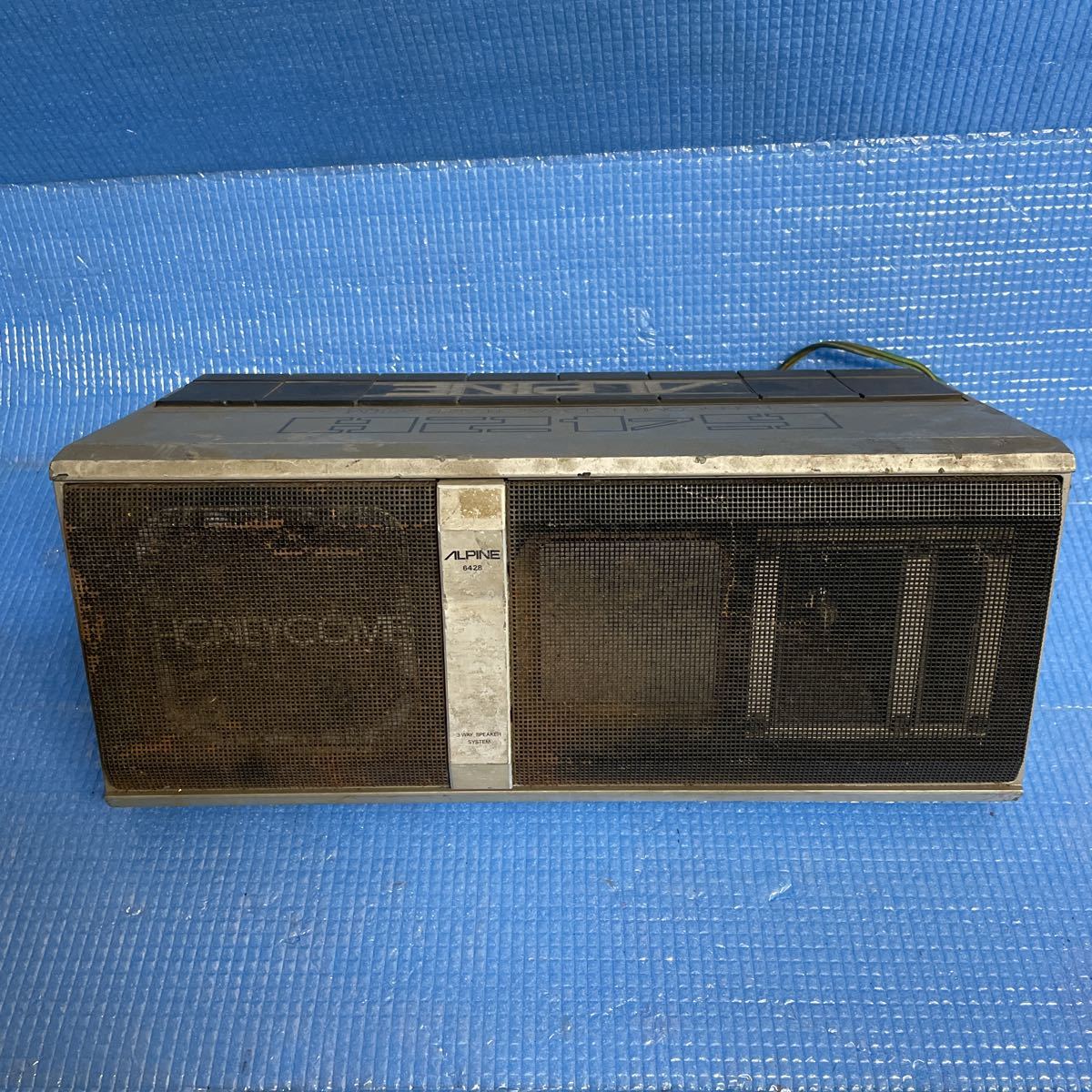 ジャンク品 旧車 当時物 ALPINE 6428 アルパイン 3‐WAY HONEYCOMB拍卖