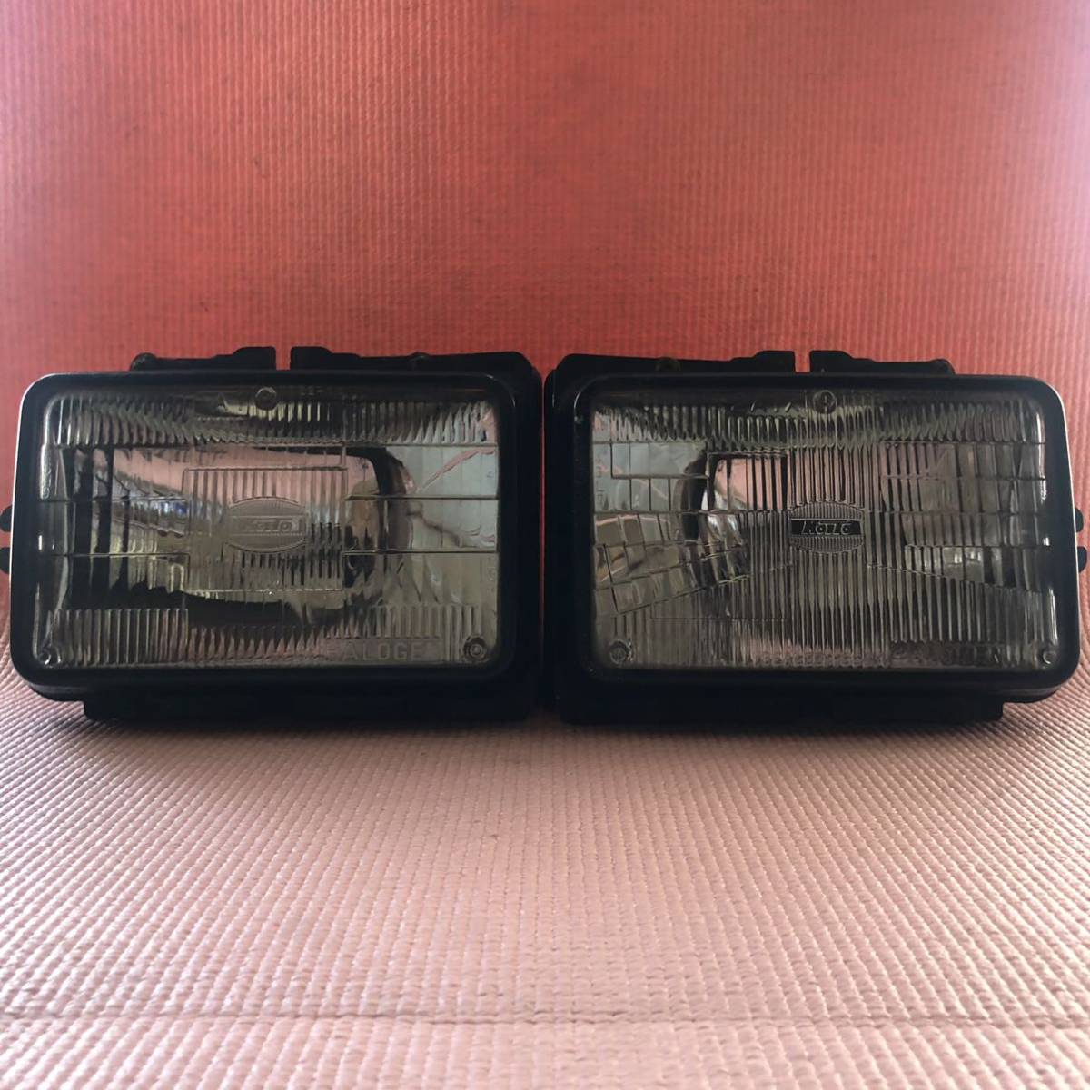 旧車 当時物 KOITO シールドビーム 2個 ハロゲン 46L9 46H9 2E-10 F-09拍卖