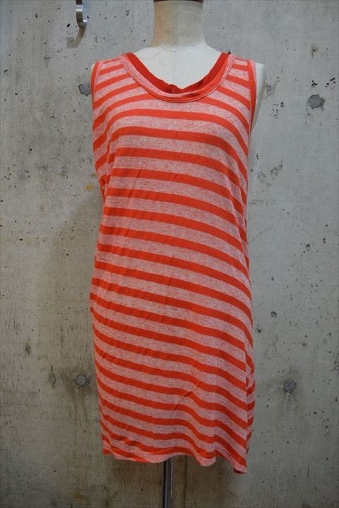 クリュ Clu  ボーダー タンクトップ Tシャツ S C6187拍卖