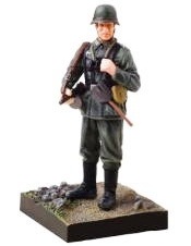 ■即決童友社 1/35コンバットフィギュア第1弾 ドイツ野戦服兵士(マシンガン)拍卖