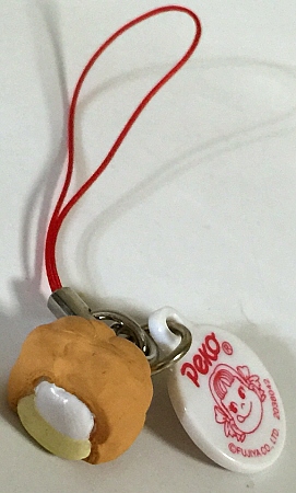 即決☆不二家「シュークリーム凍っちゃいました」ストラップ拍卖