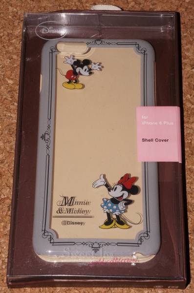 ★新品★ELECOM iPhone6s Plus/6 Plus シェルカバー ディズニー ミニー&ミッキー拍卖