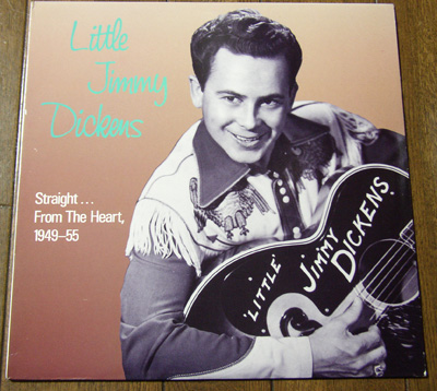 Little Jimmy Dickens - Straight From The Heart 1949-55 - LP/ 50s,ロカビリー,カントリー,ウエスタン,Sea Of Broken Dreams,Teardrops拍卖