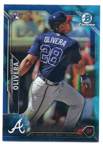 2016 Bowman Chrome Hector Olivera RC Blue Refractor /150拍卖