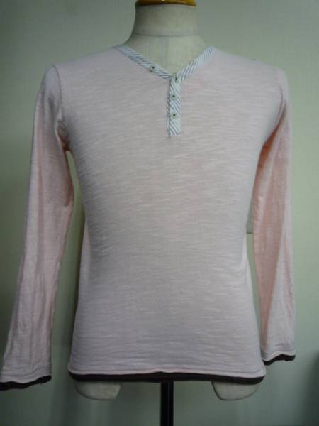 ◆ TK タケオキクチ 長袖トップス ピンク サイズ2 綿 ◆拍卖