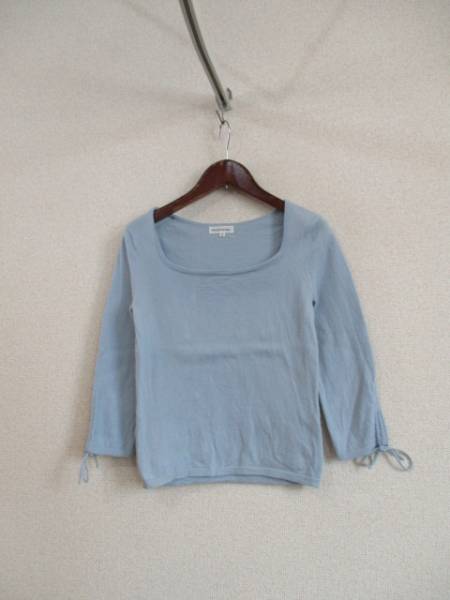 HARTFORD水色7分袖ニット(USED)21117)拍卖