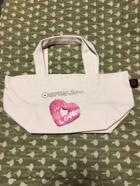【NYC ニューヨーク 激レア】DOUGHNUT PLANT トーナッツフラント トートバッグ エコバッグ 新品未使用 きなり拍卖