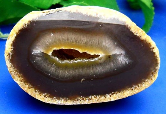 送料660円 大きめ ジオードメノウ アゲート 瑪瑙 4‐2拍卖