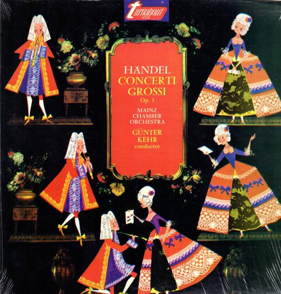 ギュンター・ケール/マインツ室内管弦楽団 ヘンデル/合奏協奏曲作品3【中古LP】拍卖
