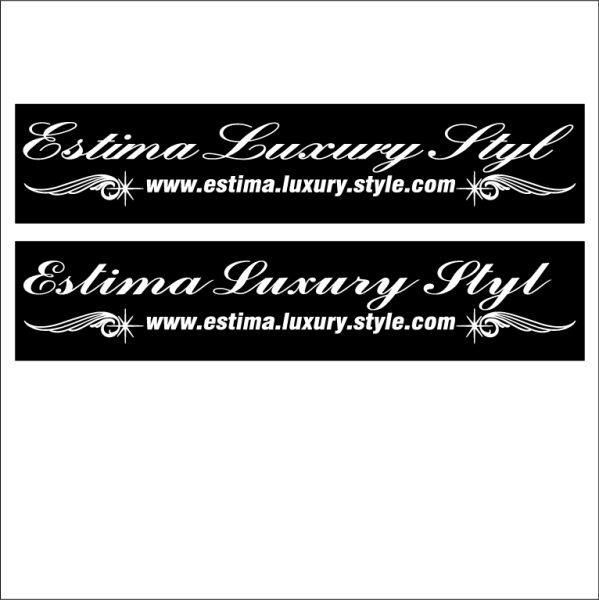 ESTIMA Luxury Style ピンスト 100センチ拍卖