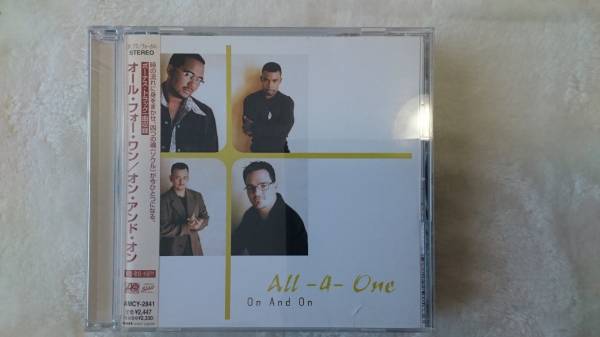オール・フォー・ワン【オン・アンド・オン 】美品 CDHYS 33【送料→改定】同梱→説明参照拍卖