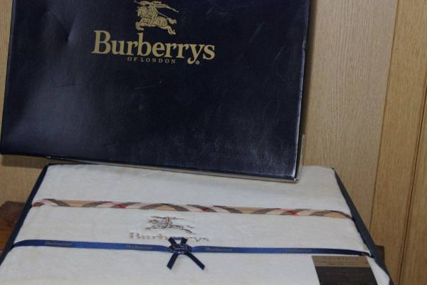 西川産業㈱■バーバリー■コットンボアシーツ■新品保管品拍卖