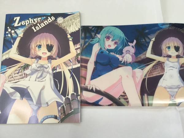 コミケ82 あいすとちょこ/七尾奈留・九尾 カラー本 Zephyr Islands クリアファイル付き拍卖