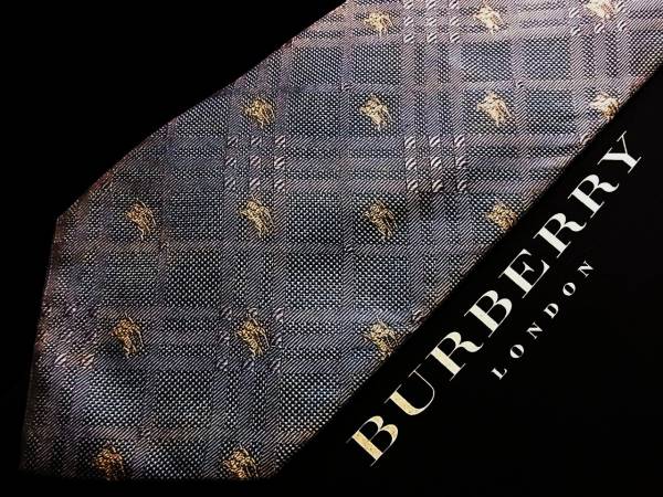 ・ω・ ■SALE/4736■【バーバリー】ネクタイ拍卖