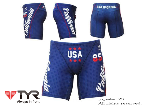 0031 ☆☆☆ 新品 水着 競パン スパッツ USA Mサイズ TYR 紺拍卖