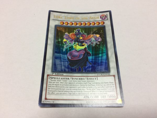 遊戯王 STOR 極神皇ロキ 英語版 1st ウルトラ拍卖