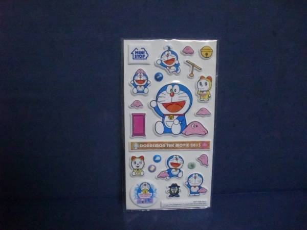 ミニストップオリジナル 映画ドラえもんぷくぷくシール拍卖