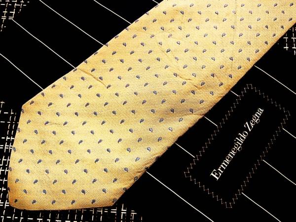 ・ω・ ★SALE/0600★Zegna【ゼニア】しずく型・ネクタイ♪拍卖