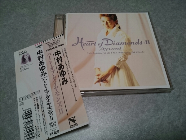 中村あゆみ「HEART of DIAMONDS II」 CD ベストアルバム第2集 帯付拍卖