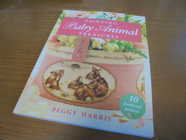 洋書トールペイント Painting Baby Animal ペギーハリスのベビーアニマル 犬 猫 ウサギ バンビ拍卖