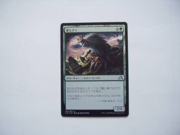 バイン MTG 墓モグラ/Graf Mole foil 日本語1枚拍卖