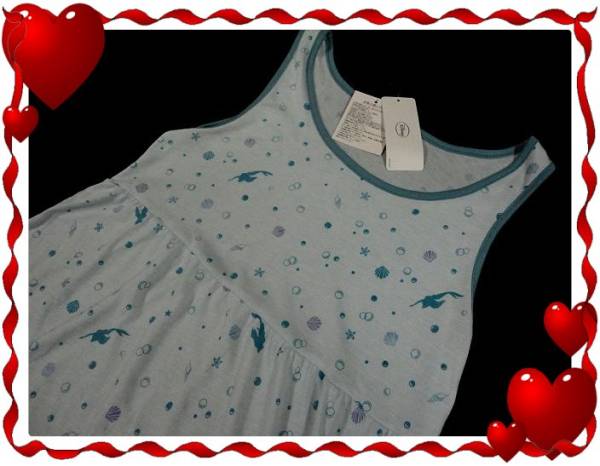 ◆アリエル*Disney プリンセス◆マキシ ワンピース【L】新品タグ付き リトルマーメイド マキシ丈ワンピース ルームウェア 部屋着◆拍卖