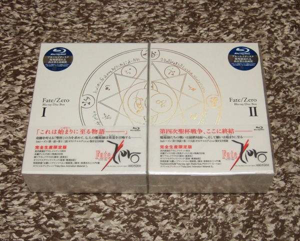 新品 Fate/Zero Blu-ray Disc Box 限定版 全2巻セット拍卖