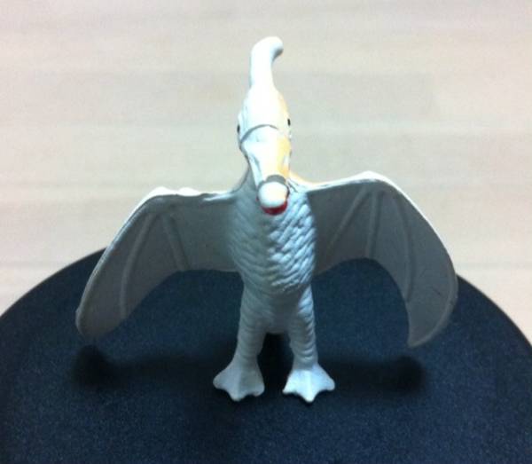 ▲▽カラフルゴムフィギュア 翼竜プテラノドン 消し塩ビ 怪獣消しゴム △▼拍卖