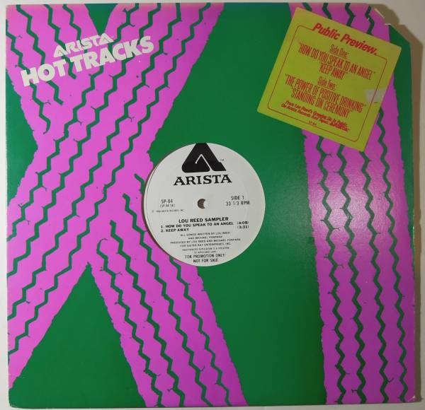 Lou Reed・from Growing Up In Public US Promo. Only12” EP拍卖