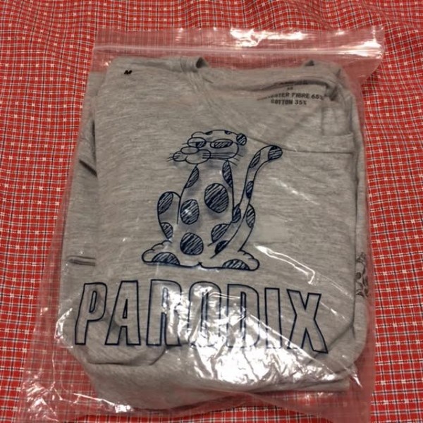 【希少】PARODIX 半袖Tシャツ 新品未使用 2枚組 グレー Mサイズ 丸首拍卖