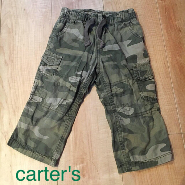 即決★ 【carter's】70〜80cm 迷彩ズボン パンツ カーターズ拍卖