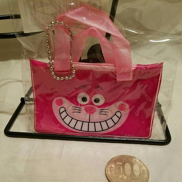 ディズニー【チシャネコ】ボールチェーン付きミニミニバッグ☆未開封拍卖