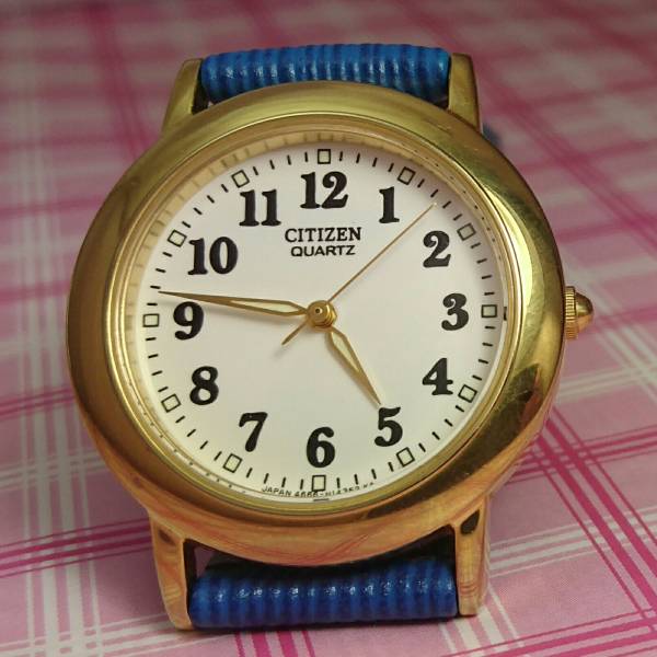 【美品中古】 CITIZEN シチズン レディース ウォッチ 腕時計 新品 ベルト W021拍卖
