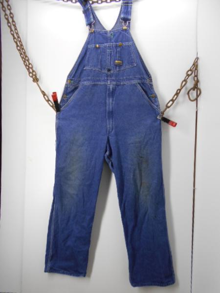オシュコシュ オーバーオール 80s w36 talon ワーク アメカジ 古着 b955拍卖