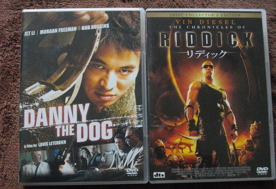 「ダニー・ザ・ドッグ」 「リディック」   DVD 2本セット  中古    送料無料  458拍卖