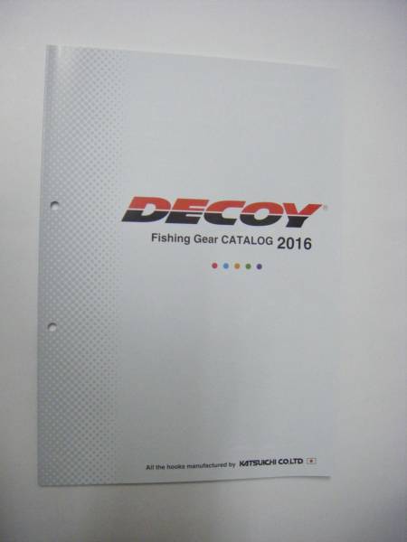2016 デコイ カタログ 新品 DECOY拍卖