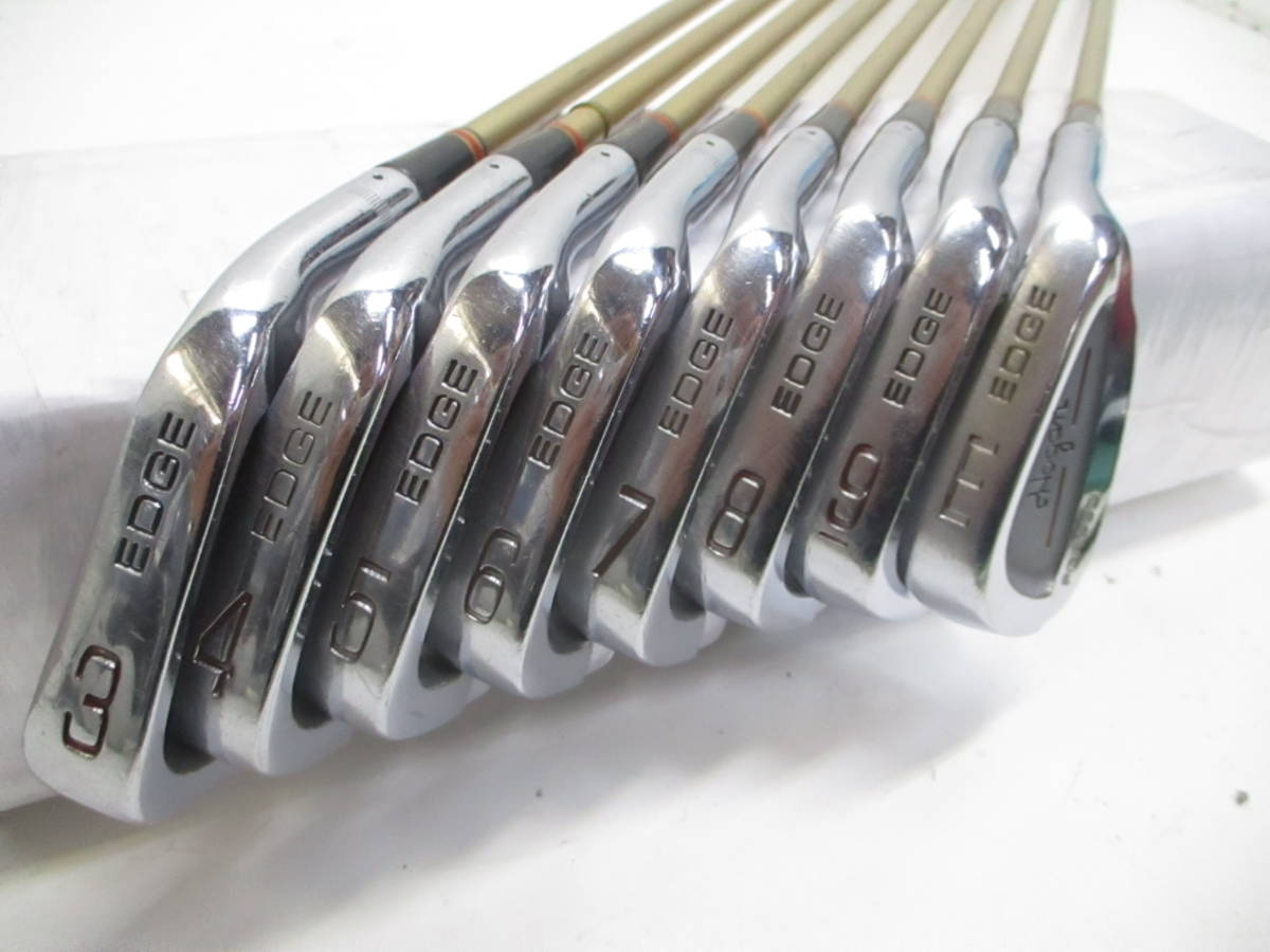 ◇ 送料無料 BenHogan ベンホーガン EDGE FORGED #3-E 8本セット APEX カーボン A0214-7 @160◇拍卖