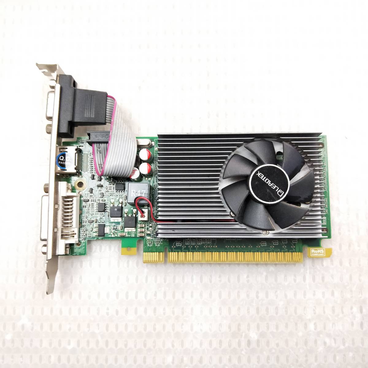 【中古パーツ】DLEADTEK GT520 512MB 64BIT SDDR3 HDMI/VGA/DVIグラフィックボード/ビデオカード PCI-E■XK272-1拍卖