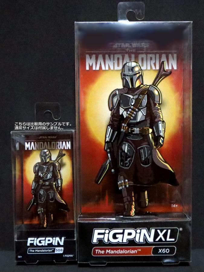 通常の2倍サイズ 金属製ピンバッジ FiGPiN ザ・マンダロリアン拍卖