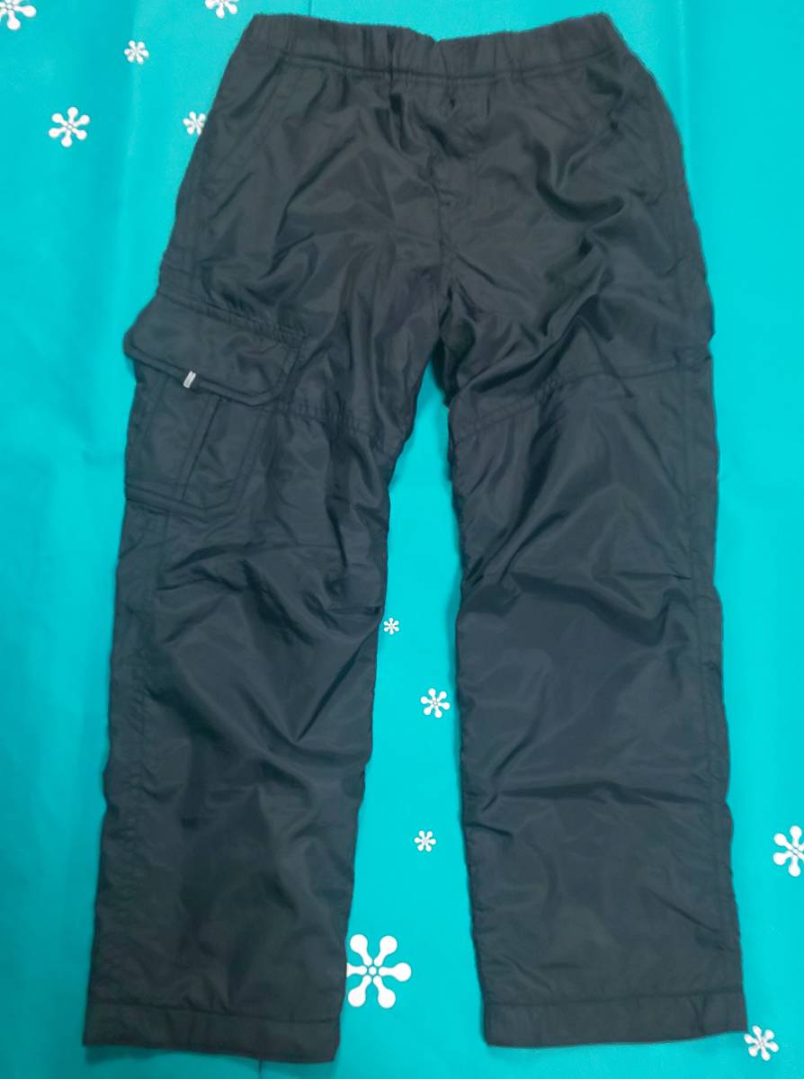 【期間限定】キッズ パンツ Sサイズ 黒 ブラック ズボン 男の子 女の子 子供服 UNIQLO ユニクロ拍卖