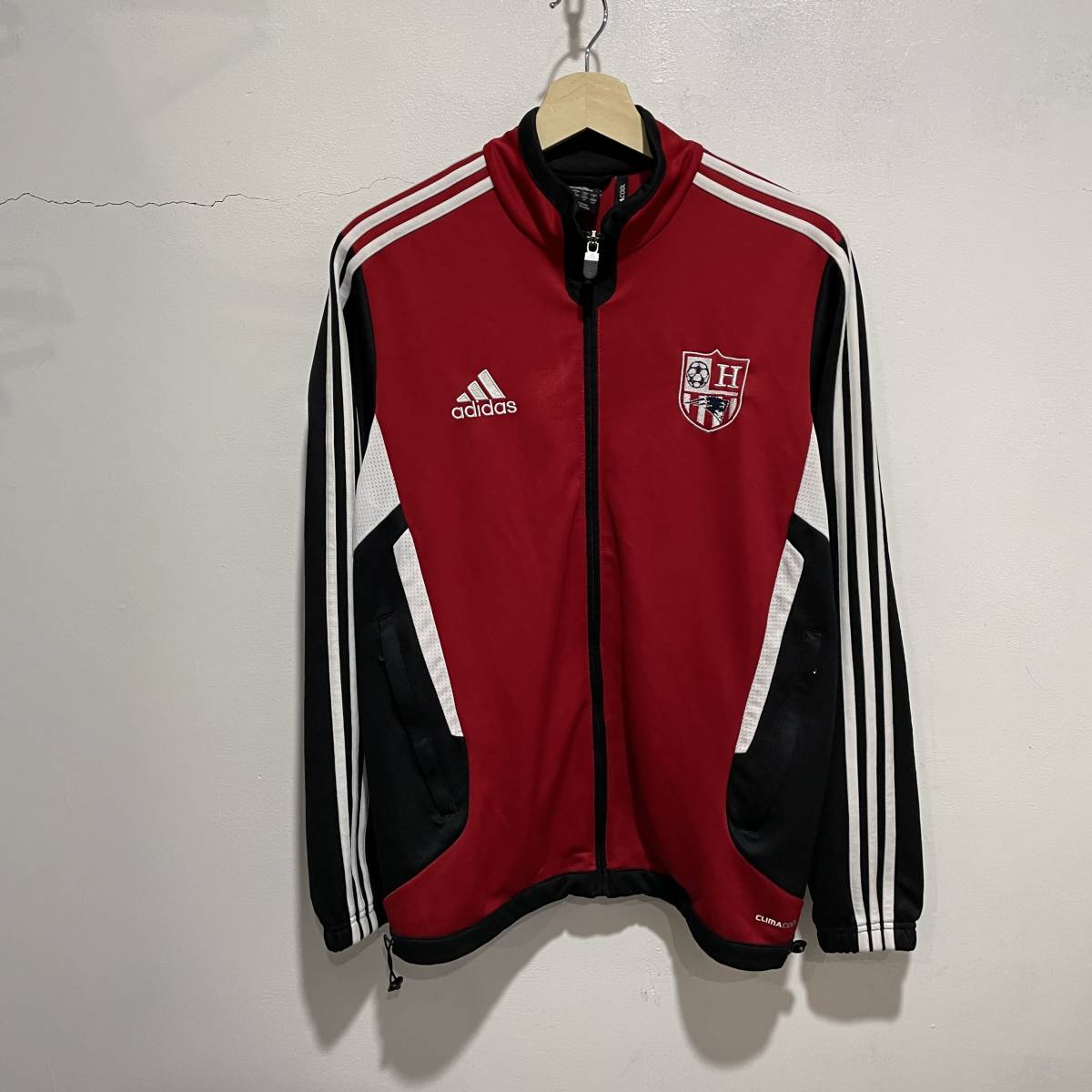 送料無料☆アディダス☆adidas☆ラインジャージ☆サッカー☆クライマクール☆Sサイズ☆切替え☆スポーツ☆C7c拍卖