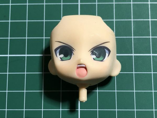 ねんどろいど パーツ Fate/stay night セイバー 10th ANNIVERSARY・エディション 顔 表情 怒り顔/叫び顔拍卖